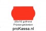 prijstang etiketten 26x16 golfrand rood permanent